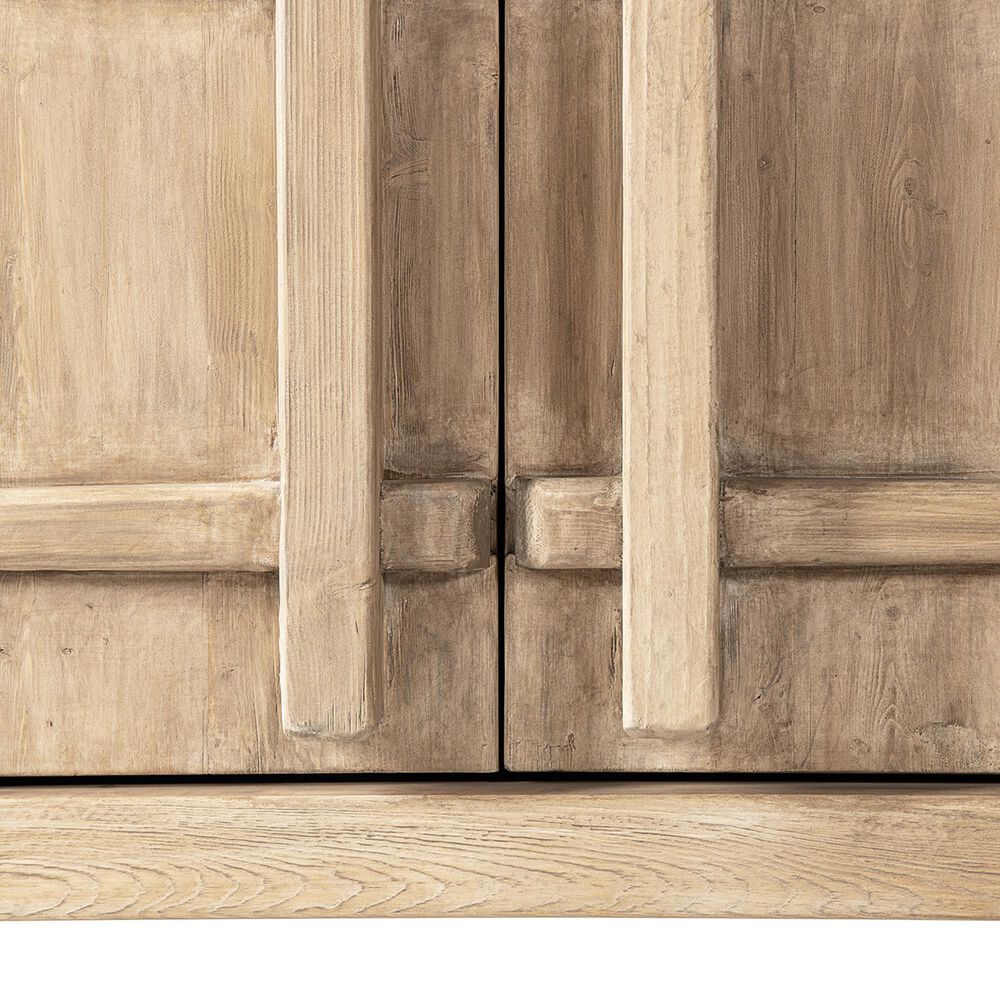 Jennifer Taylor Home Rowan 48" 2-Door Accent Storage Cabinet in Heritage Light Natural Brown, , large