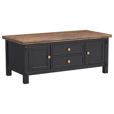 A-America Stormy Ridge Cocktail Table in Chickory and Slate Black, , large