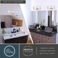 Vaxcel Robey 3-Light Bathroom Vanity in Polished Nickel, , large