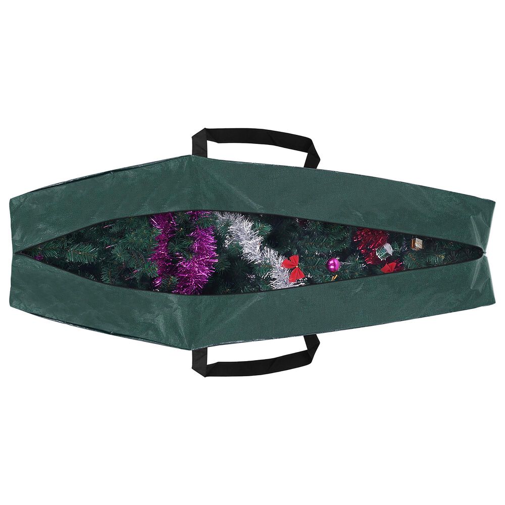 Timberlake 2-Piece Xmas Tree and Wreath Storage Bag Set in Green, , large