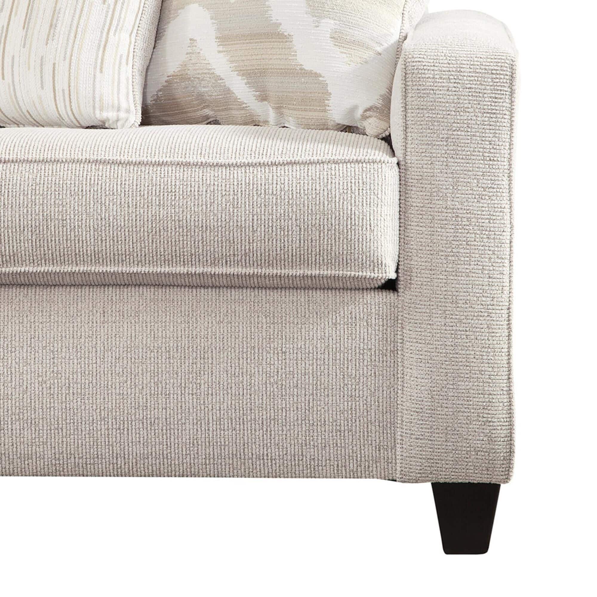 Northwestern Carmine Stationary Sofa in Pebble