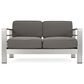 Hearth and Haven Cape Coral Outdoor Loveseat in Khaki, , large