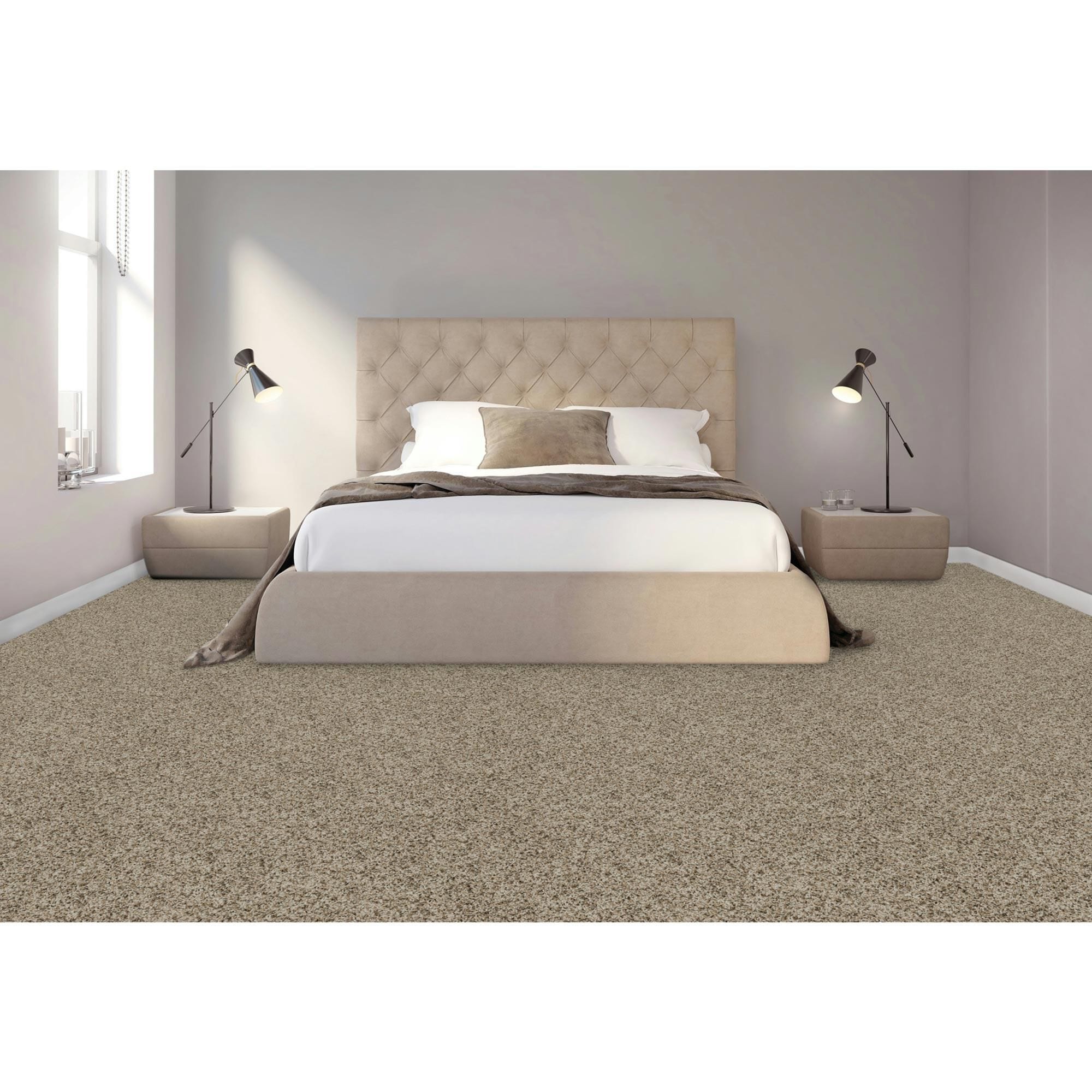 Mohawk Raise The Woof II Carpet in Frosty Spice