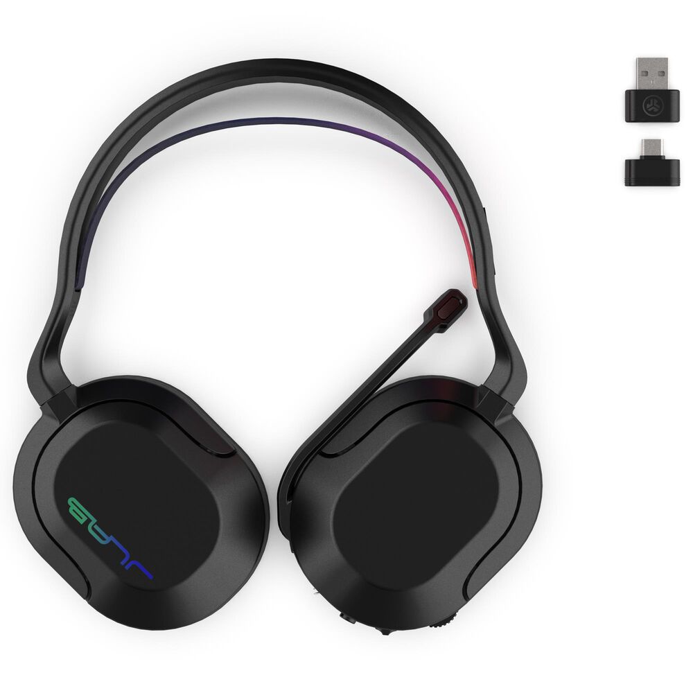 JLab Nightfall Wireless Gaming Headset in Black, , large