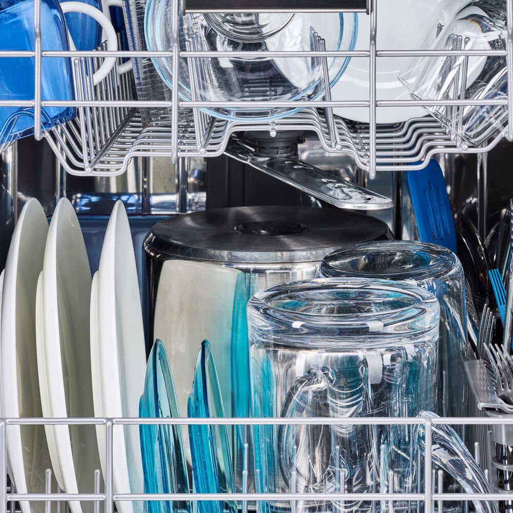 Maytag 24&quot; Built-In Pocket Handle Dishwasher in White, , large