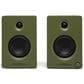 Victrola Tempo Bluetooth Bookshelf Speaker in Matte Green (Pair), , large