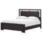 Ashley Covetown Caliifornia King Bed in Dark Brown, , large