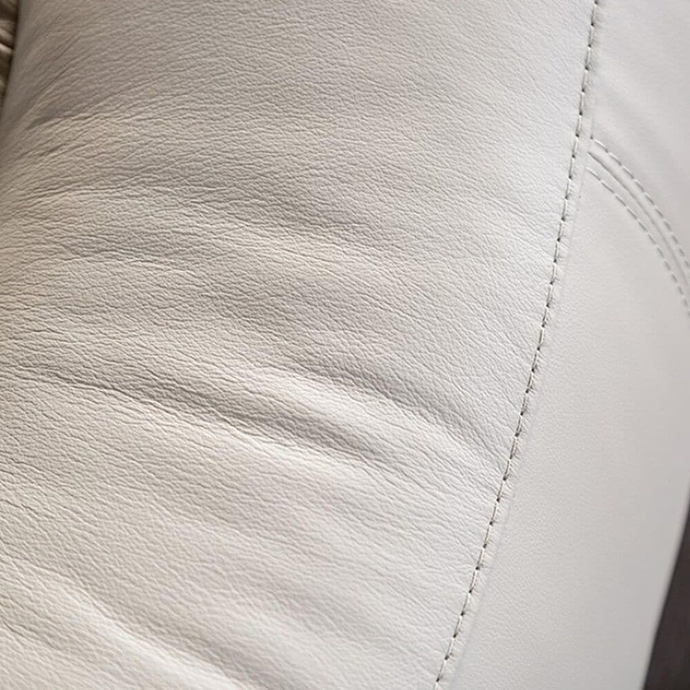 Furniture of America Glarus Manual Recliner Sofa and Loveseat Set in Off-White, , large