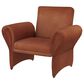 Coaster Liana Accent Armchair in Rust Orange, , large