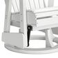Ashley Hyland Wave Swivel Glider Chair in White, , large