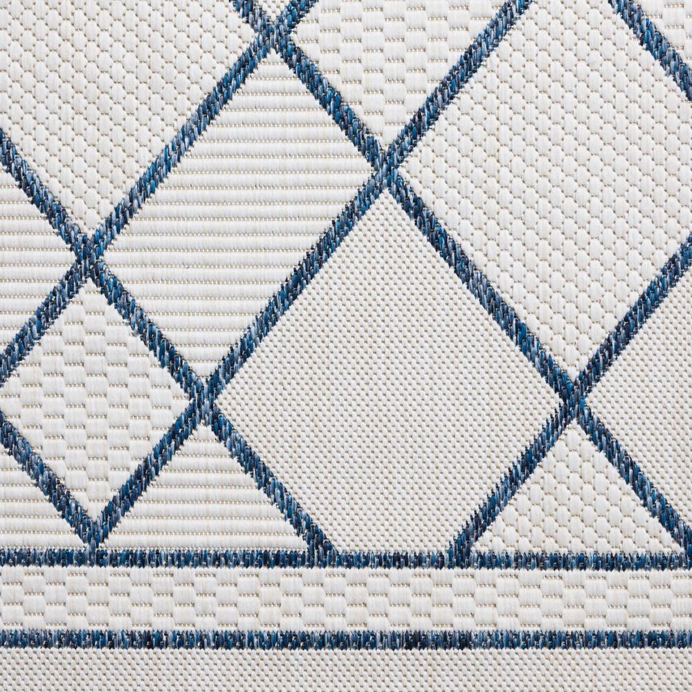 Loloi Easton Ivory and Denim 8&#39;6&quot; x 11&#39;6&quot; Indoor/Outdoor Area Rug, , large