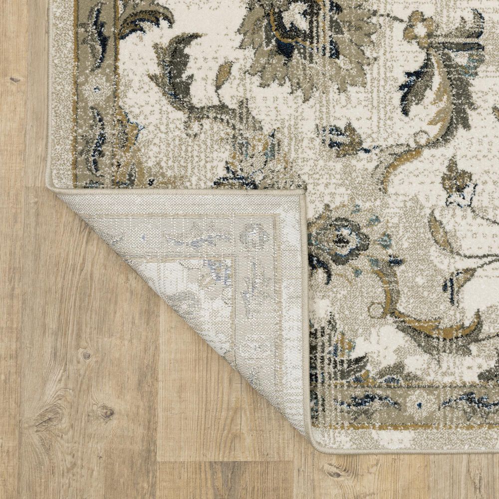 Oriental Weavers Venice Salerno 2&#39;3&quot; x 7&#39;6&quot; Beige and Gold Runner, , large