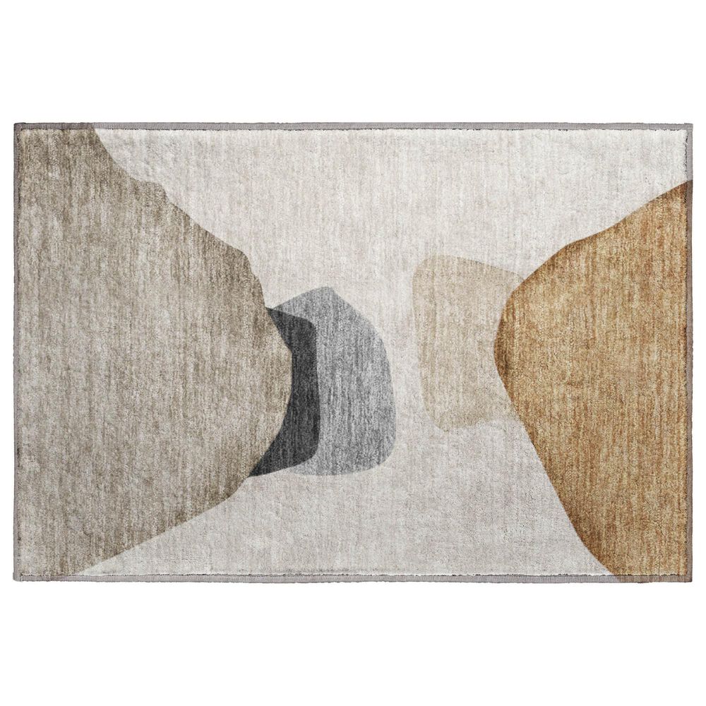 Dalyn Rug Company Odyssey OY17 Taupe 1'8" x 2'6" Area Rug, , large