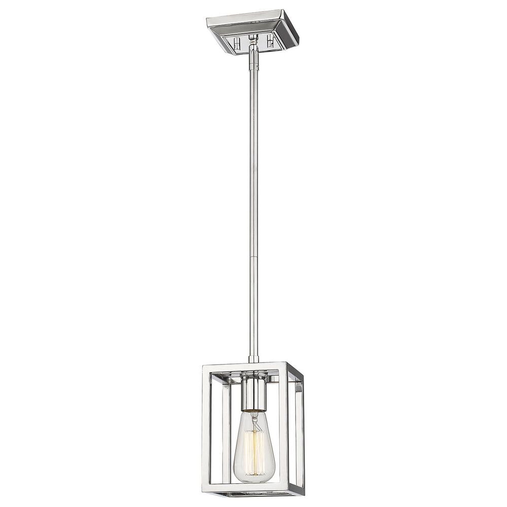 Golden Lighting Wesson 1-Light Mini Pendant in Chrome, , large