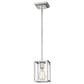 Golden Lighting Wesson 1-Light Mini Pendant in Chrome, , large