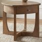 Belle Furnishings Bexley End Table in Tuscan Brown, , large