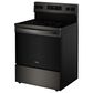 Whirlpool 5.3 Cu. Ft. Energy Star Electric Range with Air Cooking Technology in Black Stainless Steel, , large