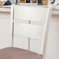 Linon Home Decor Meretta 6-Piece Counter Height Dining Set in Antique White and Natural, , large