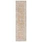 Surya Brunswick Light Brown, Cream, Medium Brown, Light Gray, Charcoal and Mustard 2"7" x 10" Runner, , large
