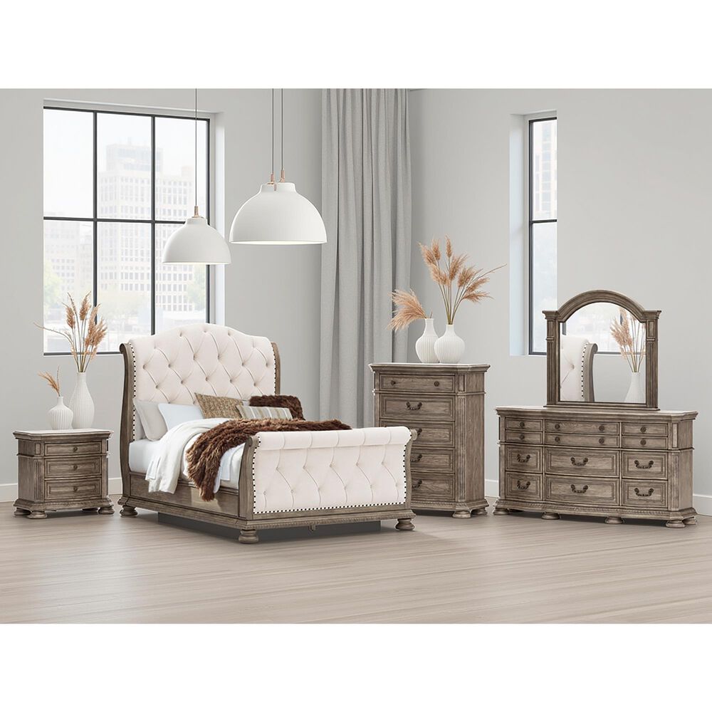 Ashley Ardenfield 3-Drawer Nightstand in Light Brown, , large