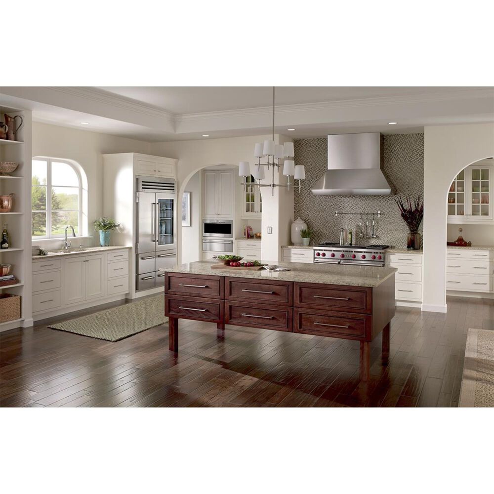 Wolf 48" Liquid Propane Gas Range with Griddle and Grill in Stainless