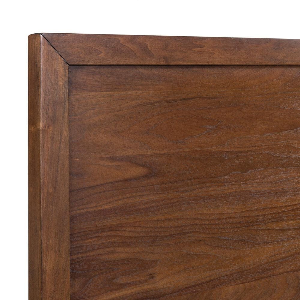 Riva Ridge Jasper King Panel Bed in Modern Walnut, , large