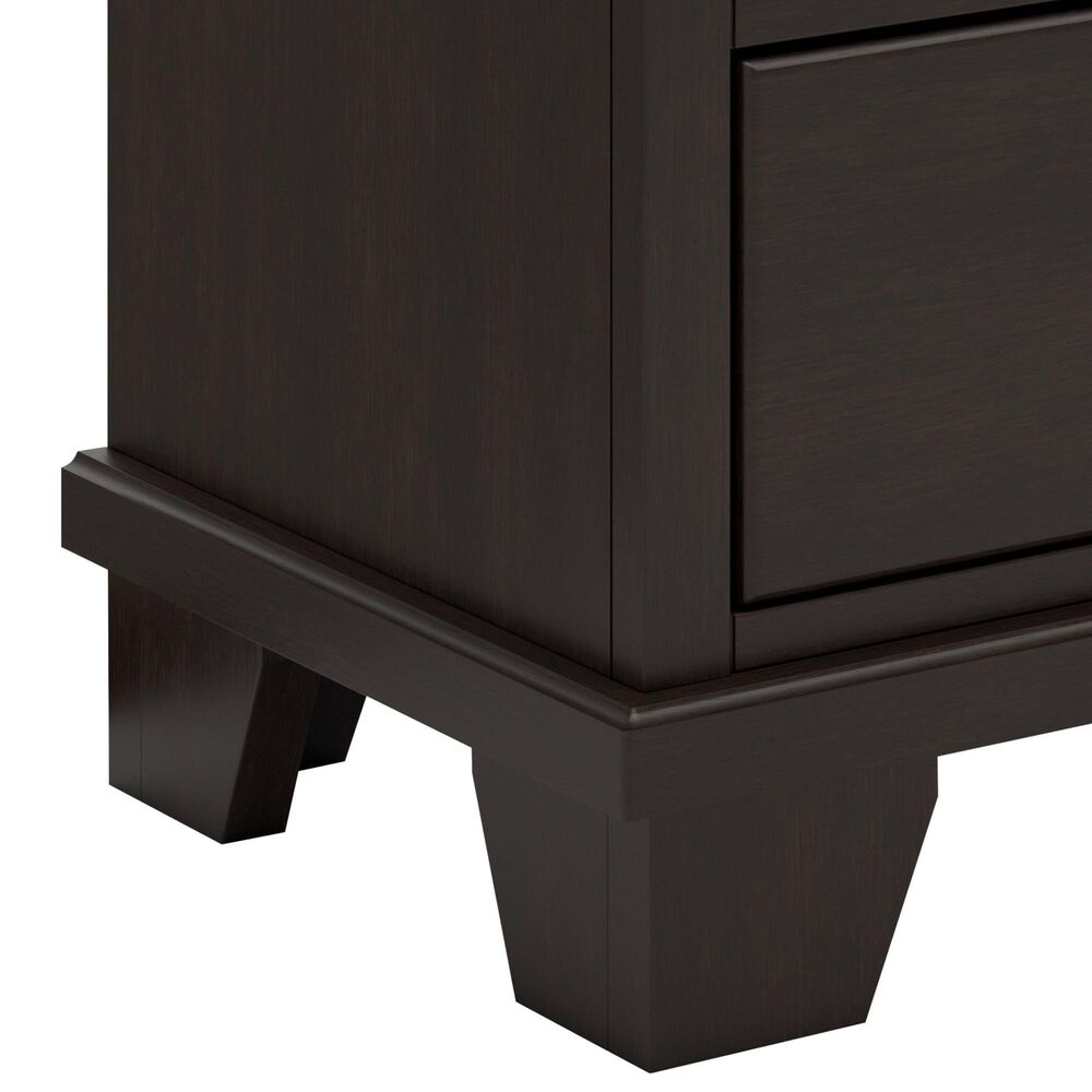 Ashley Covetown 2-Drawer Nightstand in Dark Brown, , large