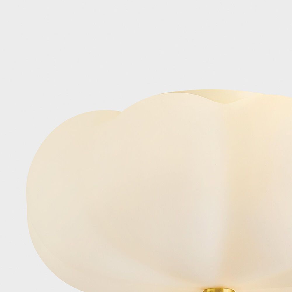 Mitzi Lighting Demille 3-Light Flush Mount in Aged Brass, , large