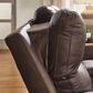 Ashley Bleckley Power Reclining Loveseat in Espresso, , large