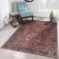 Momeni Karachi KAR-2 6" x 9" Rust Area Rug, , large
