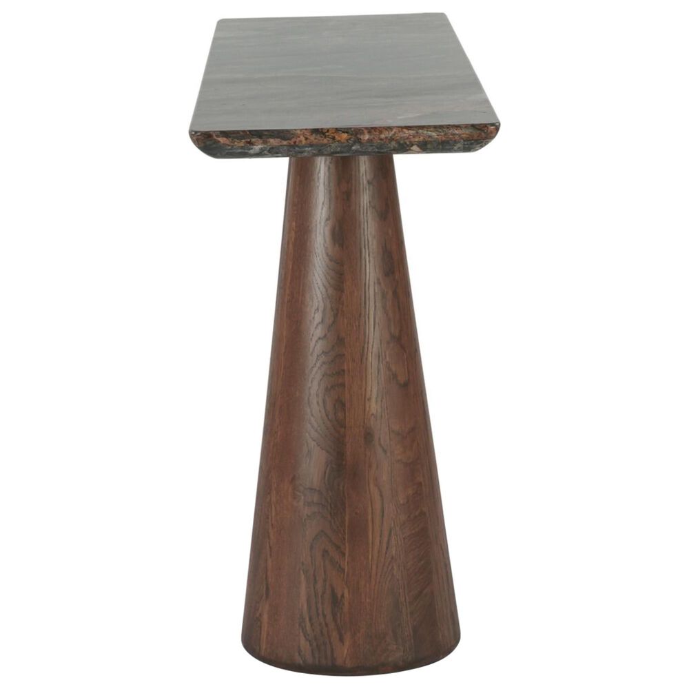 HOME TRENDS &amp; DESIGN Vista Console Table in Lava and Dark Oak, , large