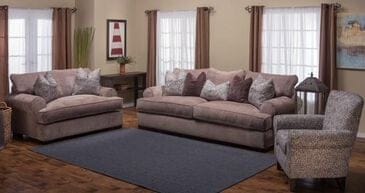 Michael Nicholas Designs Stationary Sofa in Haskel Smoke, , large