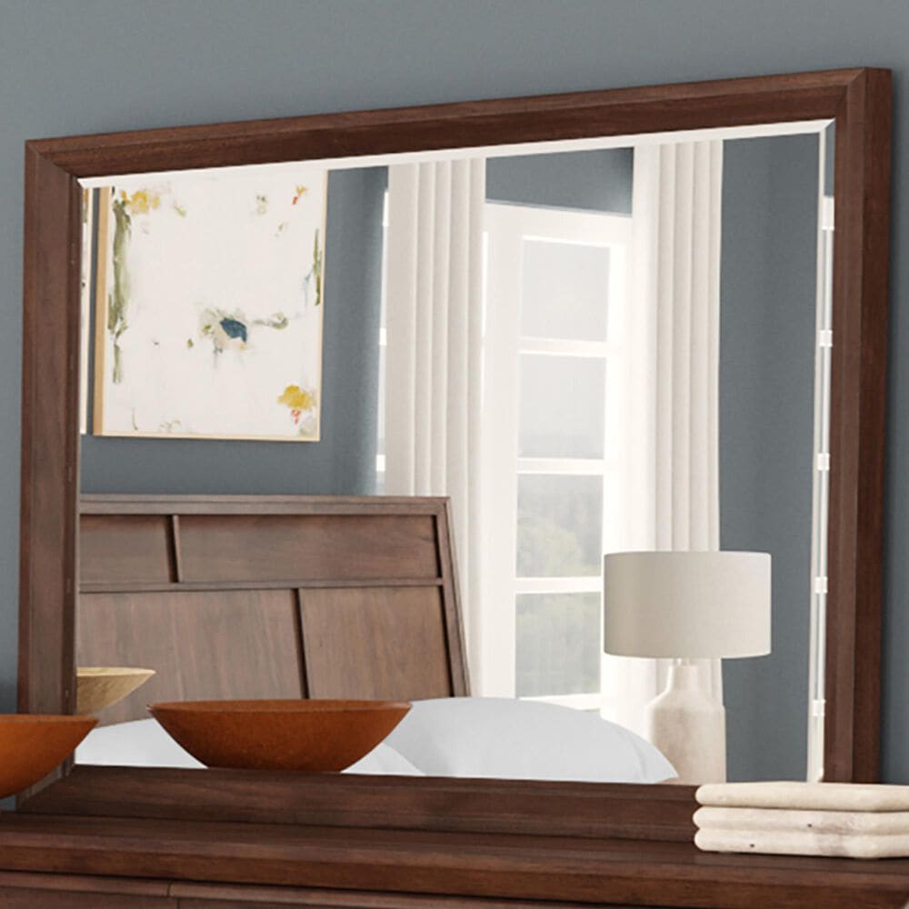 A-America Ralston Mirror in Dark Amber, , large