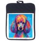 1 Brilliant Gift Painted Pets Poodle Pot Holder in White, , large