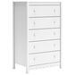 Ashley 4-Piece Twin Bedroom Set in White, , large