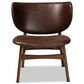 Baxton Studio Marcos Accent Chair in Dark Brown, , large