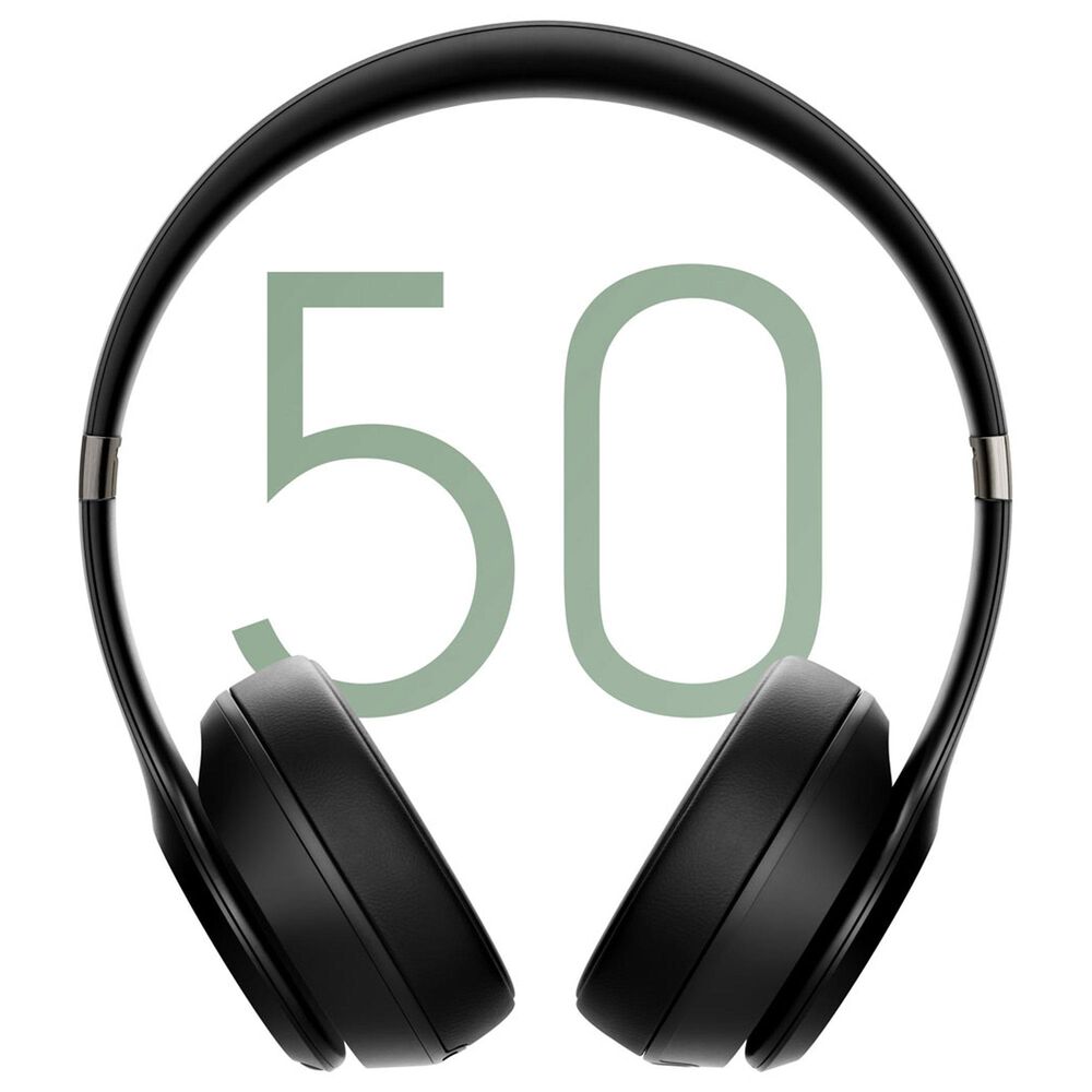 Beats Solo 4 True Wireless On Ear Headphones in Matte Black, , large