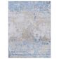Amer Rugs Hamilton 10"3" x 14" Gold and Blue Area Rug, , large
