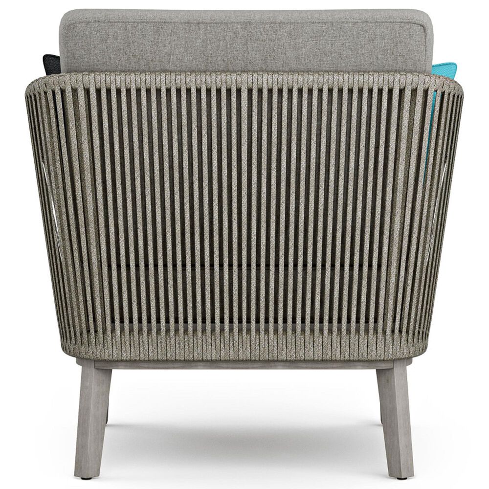 Hearth and Haven Carmel Outdoor Conversation Chair with Cushion in Sand Drift, , large