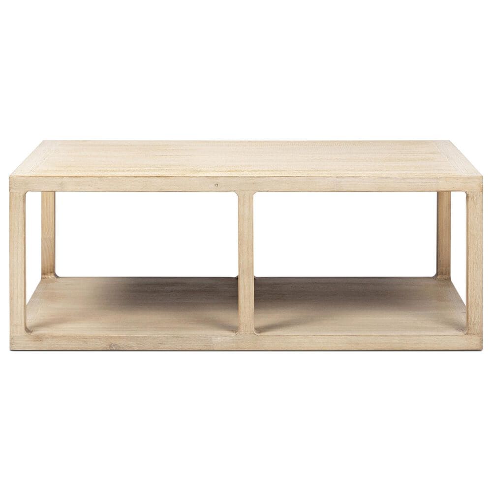Jennifer Taylor Home Ellis Coffee Table in Light Natural Cerused, , large