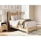 Ashley Aleaport Twin Panel Bed in Warm Brown, , large