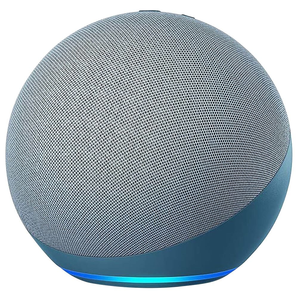 Amazon Echo 4th Gen in Twilight Blue + Ring A19 Smart Bulb, , large