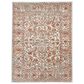 Amer Rugs Alpine 7"10" Round Orange and Gray Area Rug, , large