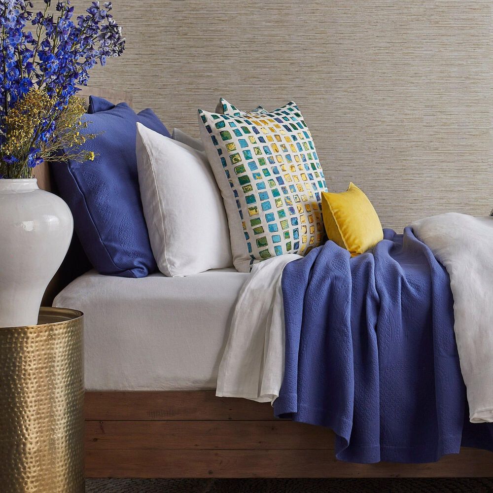 Ann Gish Great Hall 3-Piece Queen Coverlet Set in Indigo, , large