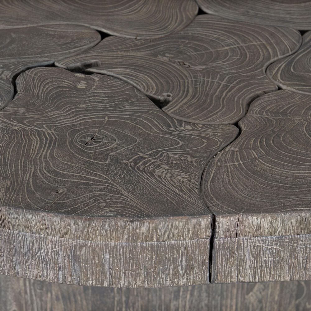 Bernhardt Madura 60" Round Dining Table in Smoked Truffle, , large