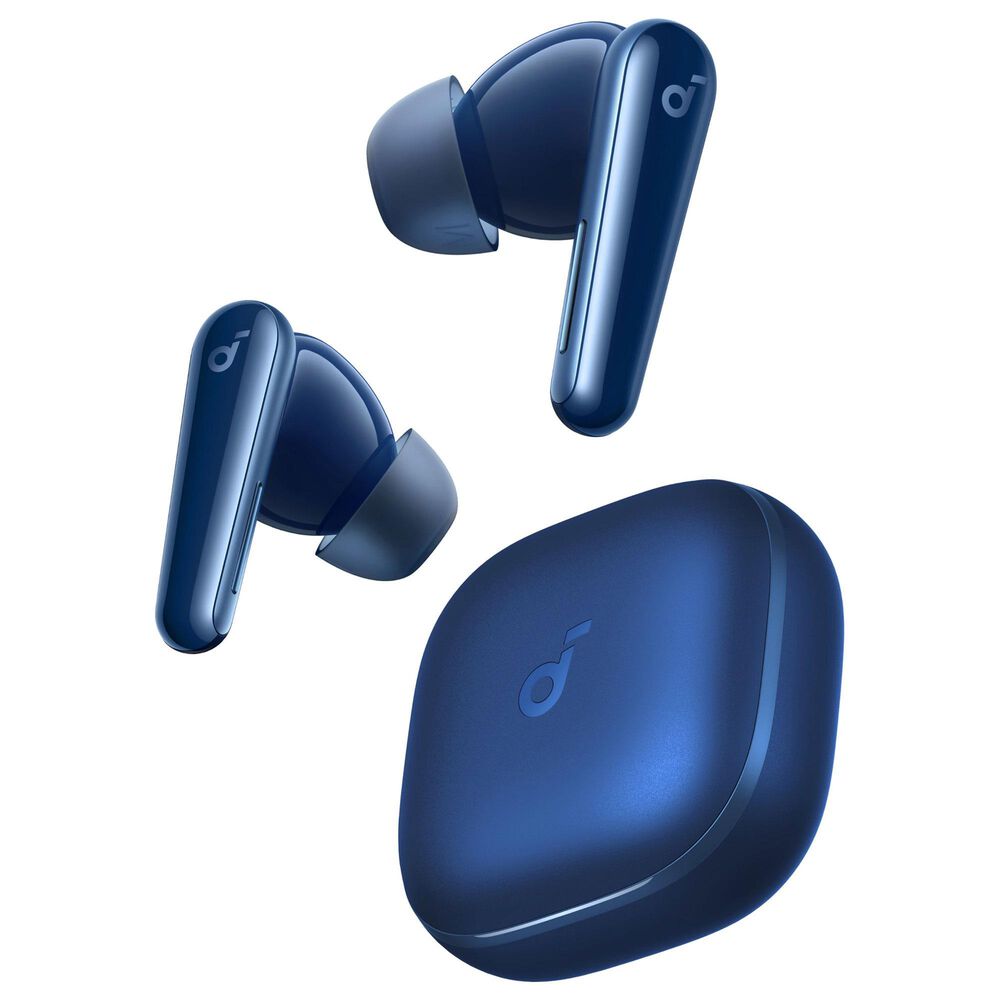 Anker Liberty 5 Noise-Cancelling Earbuds with Dolby Audio in Navy Blue, , large