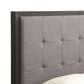Urban Home Oxford King Platform Bed in Basalt Gray, , large