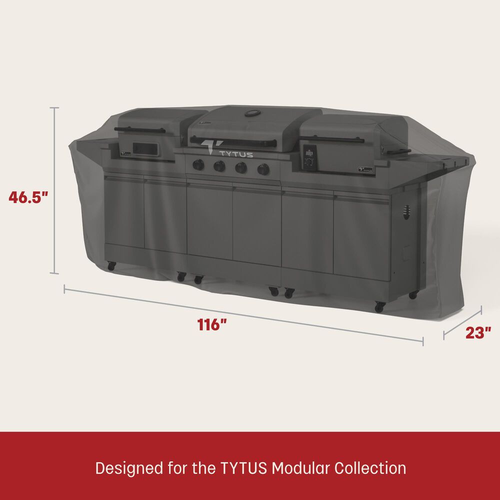 TYTUS Modular Gas Grill Cover in Black, , large