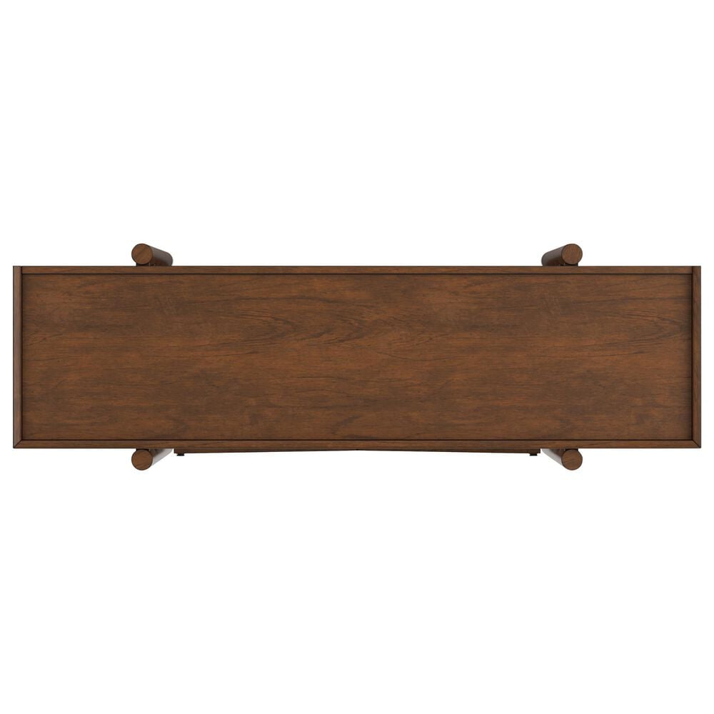 Ashley Lyncott 70" Bookcase in Brown, , large