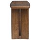 Nicolette Home Phoebe Rectangular Sofa Table in Sienna Brown, , large
